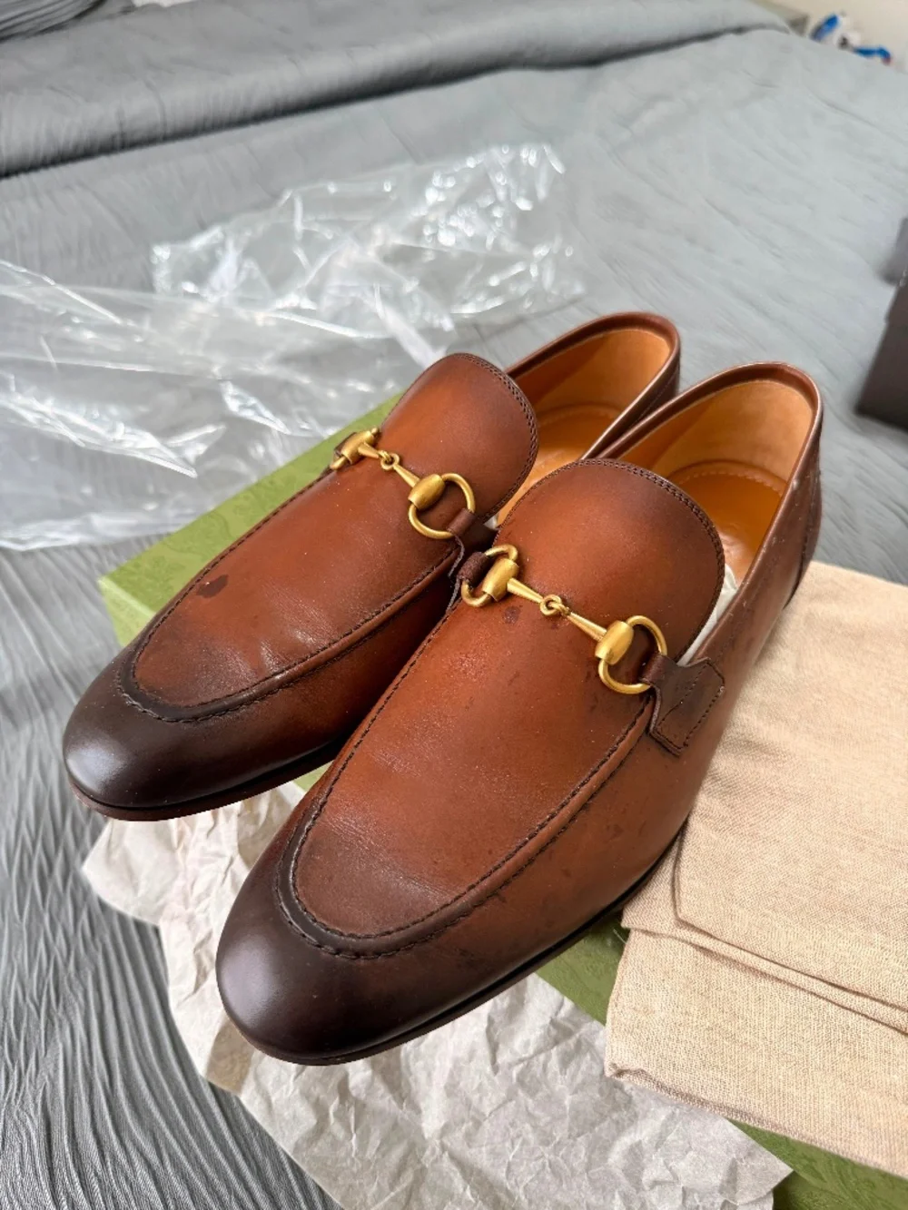 Gucci Gucci Jordaan Slip-On Loafers